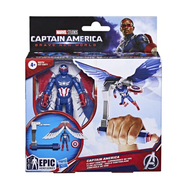 Marvel Epic Hero Series Captain America: Brave New World Flight Control Figure - Picture 7 of 10